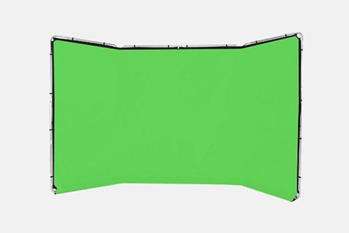 Location Fond vert panoramique 4 x 2,4 m Manfrotto (green screen, chromakey, lastolite) - Lightyshare
