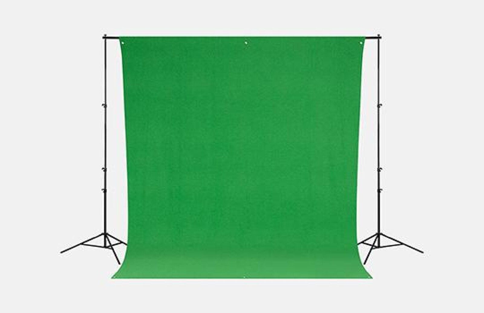 Westcott Fond vert stretch 2,7 x 3 m + trepieds (green screen, chromakey) - Photo 1 sur 2
