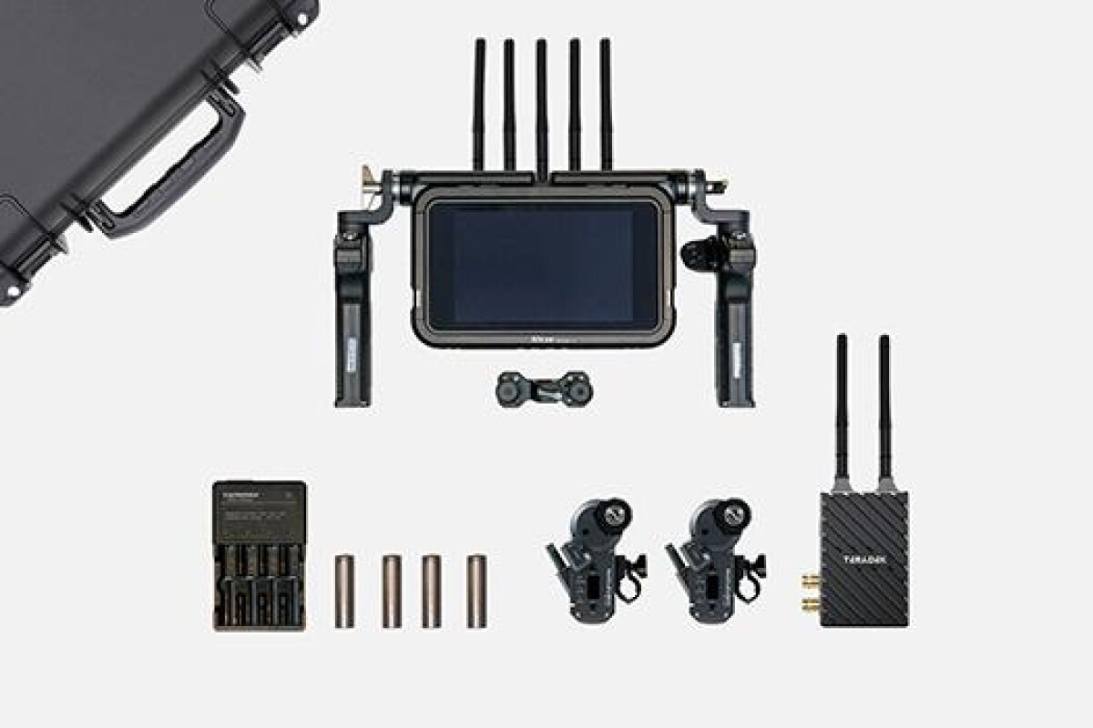 Location Kit focus puller HF Nucleus M handles (Atomos Shogun 7, Teradek Bolt 4k 750, poignées Tilta) - Lightyshare