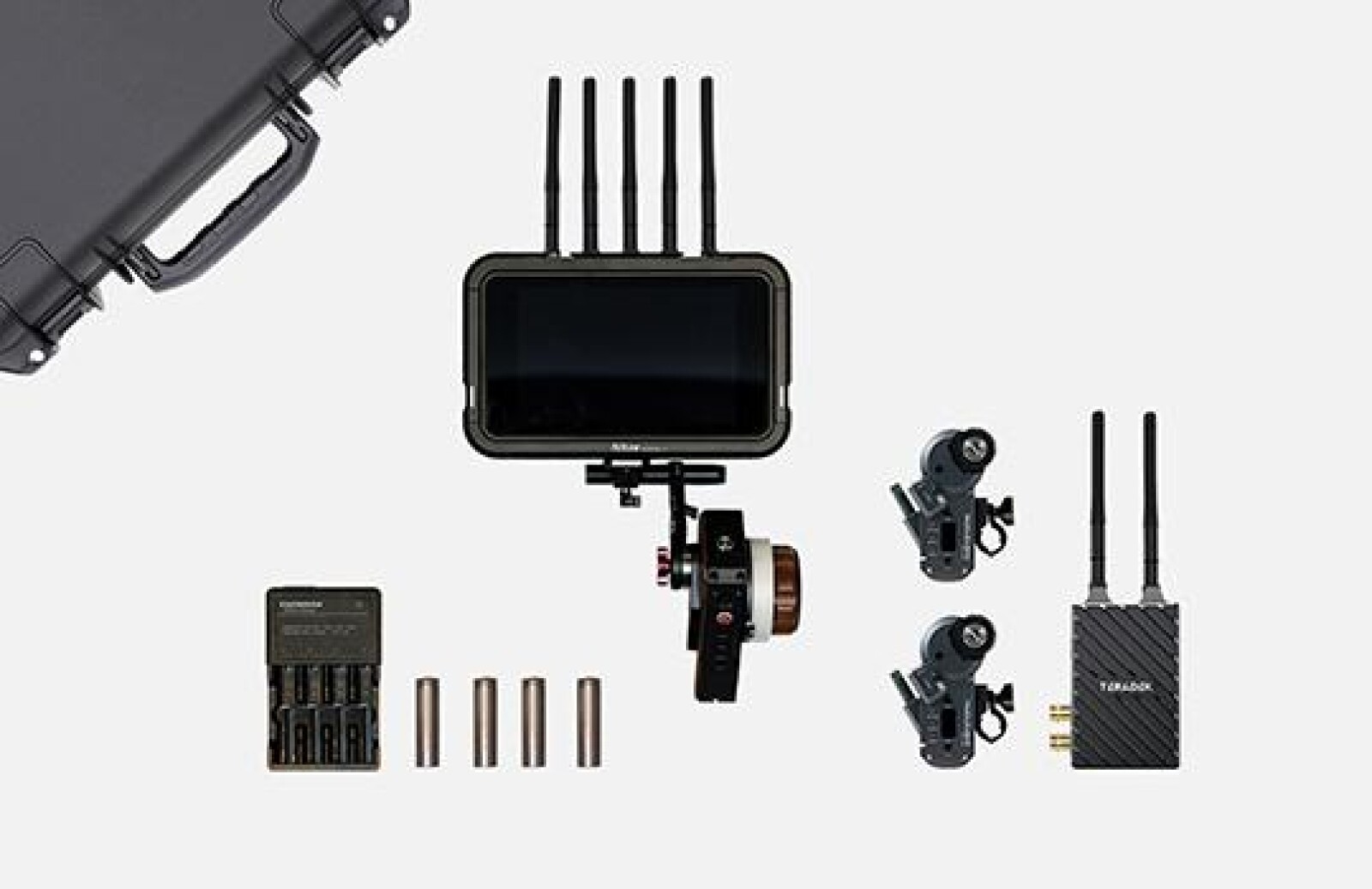 Kit focus puller HF Nucleus M FIZ (Atomos Shogun 7, Teradek Bolt 4k 750, Tilta Nucleus M FIZ)  - Photo 1 sur 1