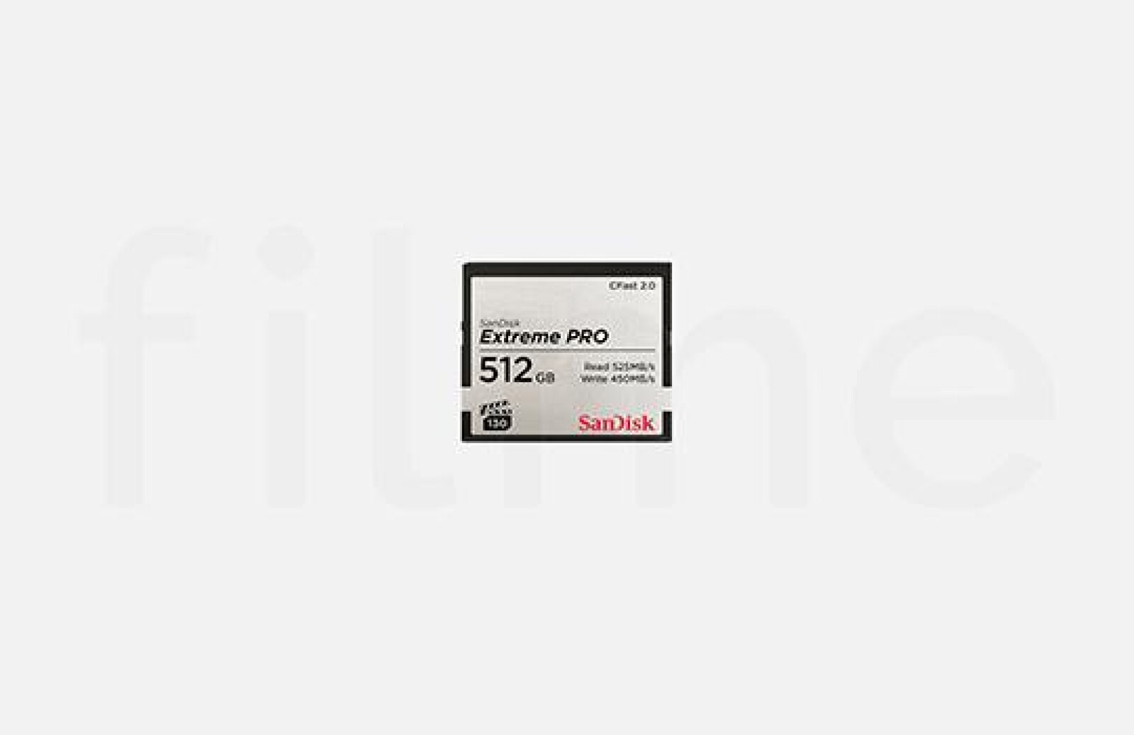 SanDisk CFast 2.0 Extreme Pro 512 Go - Photo 1 sur 2