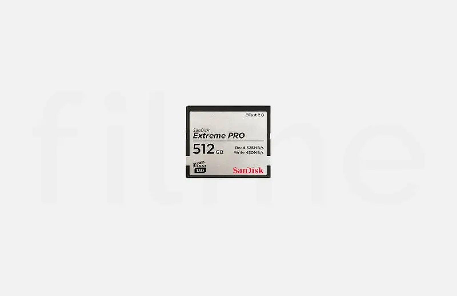 SanDisk CFast 2.0 Extreme Pro 512 Go - Photo 2 sur 2