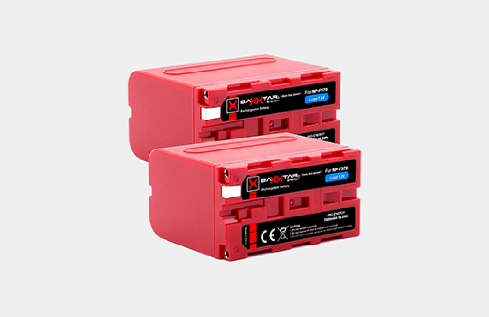 2 x batteries NP-F950 Baxxtar + chargeur Patona - Photo 1 sur 1