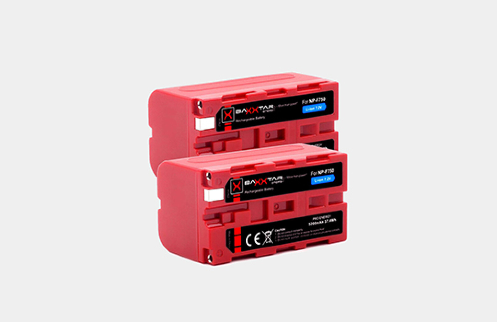2 x batteries NP-F750 Baxxtar + chargeur Patona - Photo 1 sur 1
