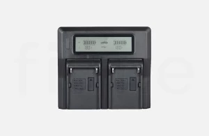 Location baxxtar Pro LCD Dual Charger for NP-F