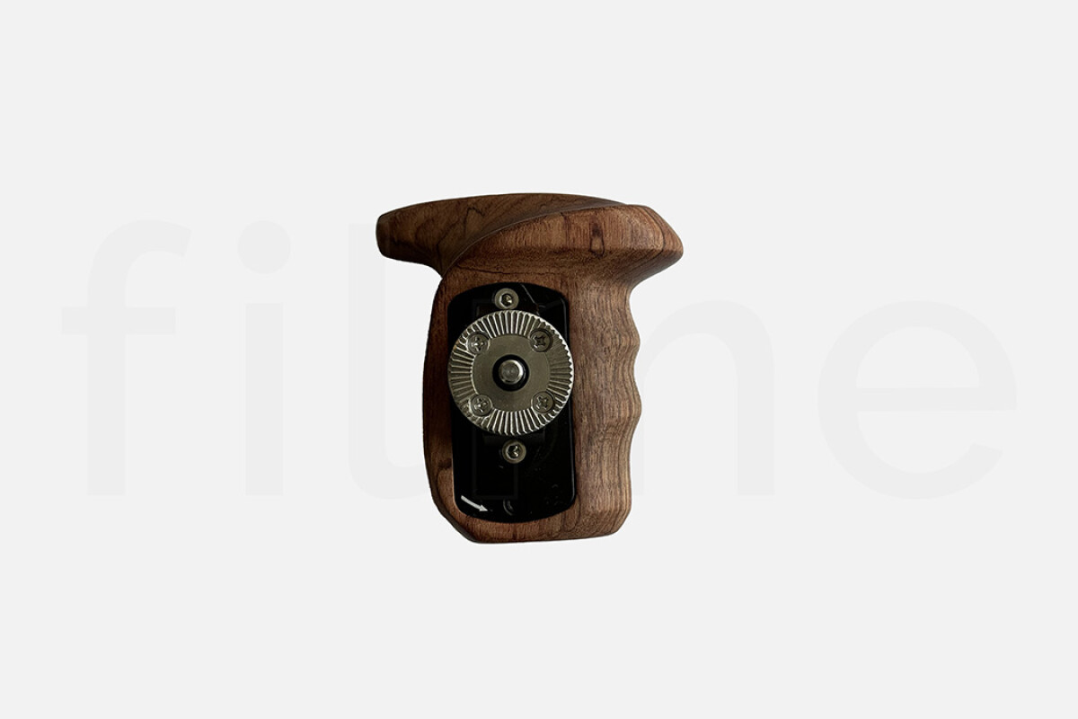 Location Smallrig Left-Side Wooden Grip with ARRI Rosette 1891B - Lightyshare