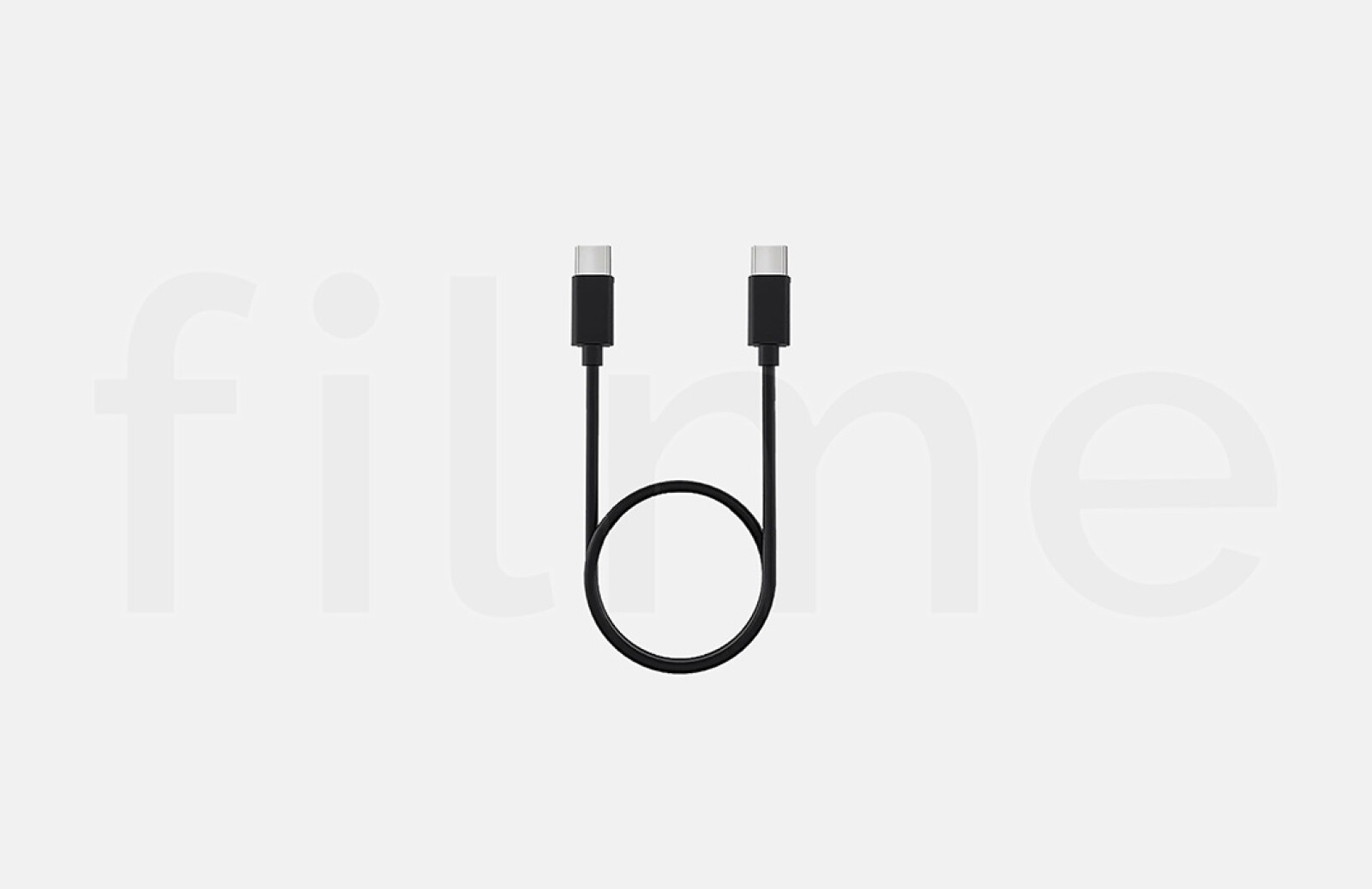 Cable USB-C vers USB-C 50 cm - Photo 1 sur 2