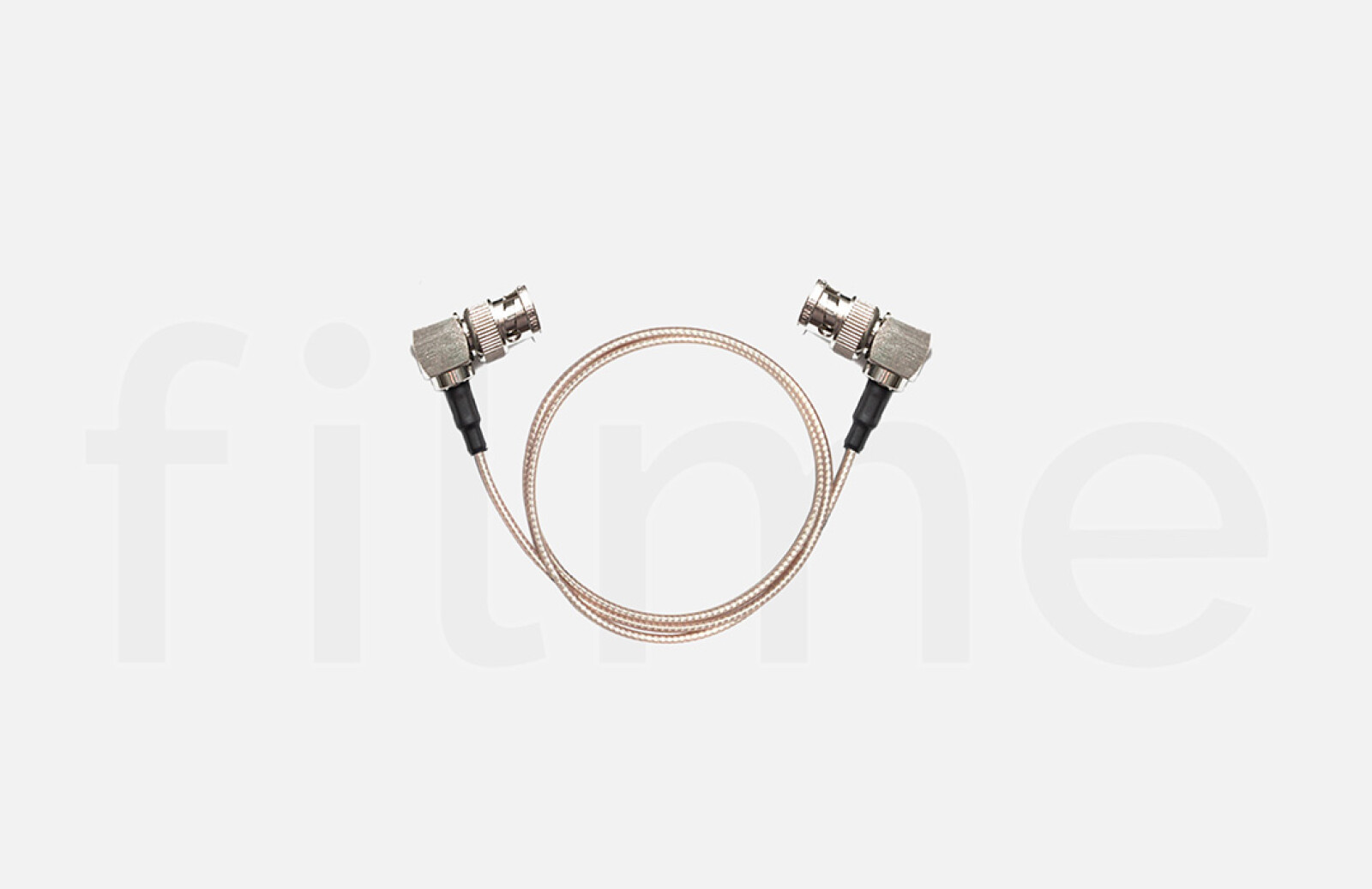 Cable BNC SDI souple 50 cm coudé - Photo 1 sur 2