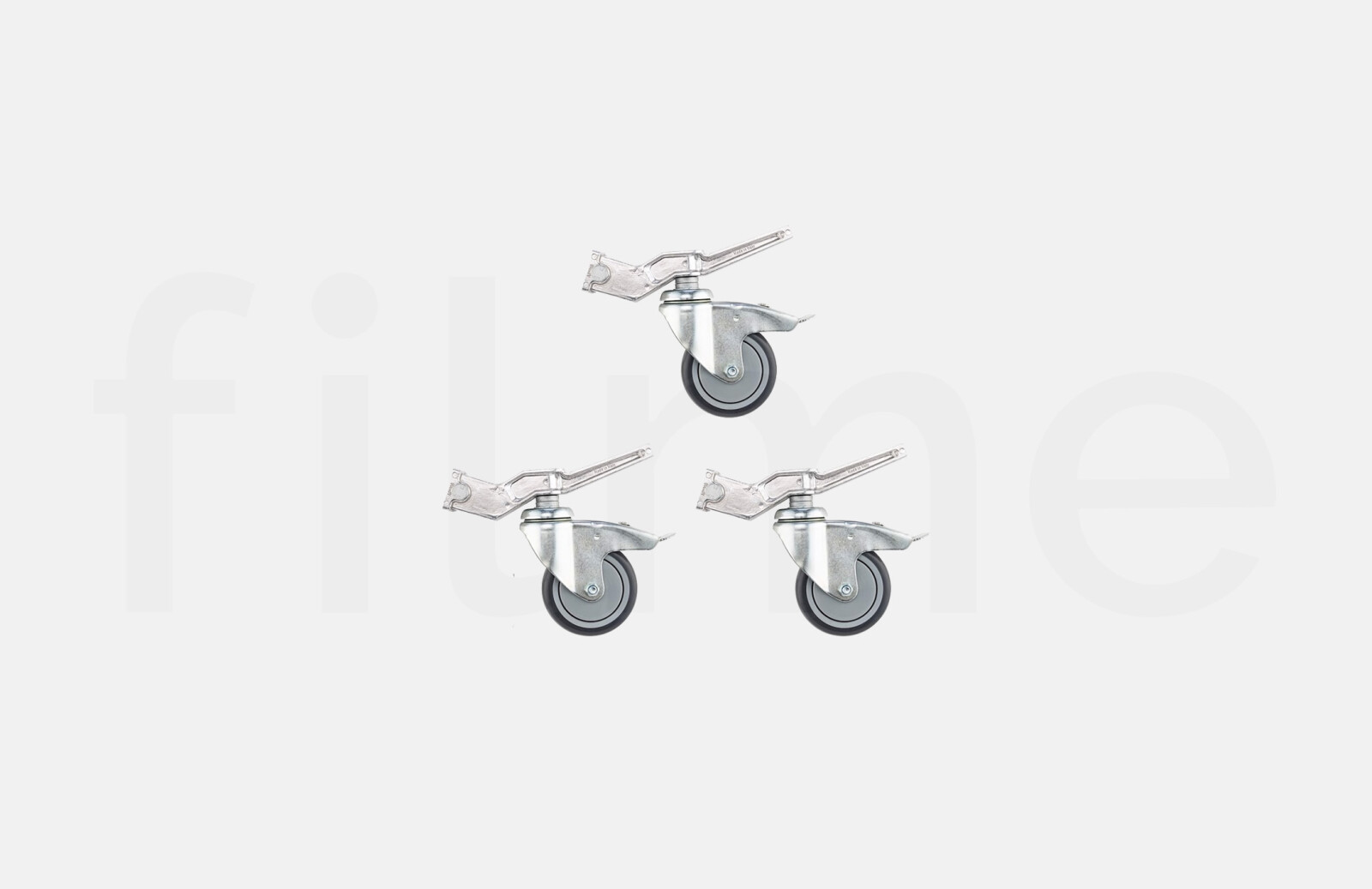 Avenger Roulettes pour pied Baby 5K A1020CS - Photo 1 sur 2