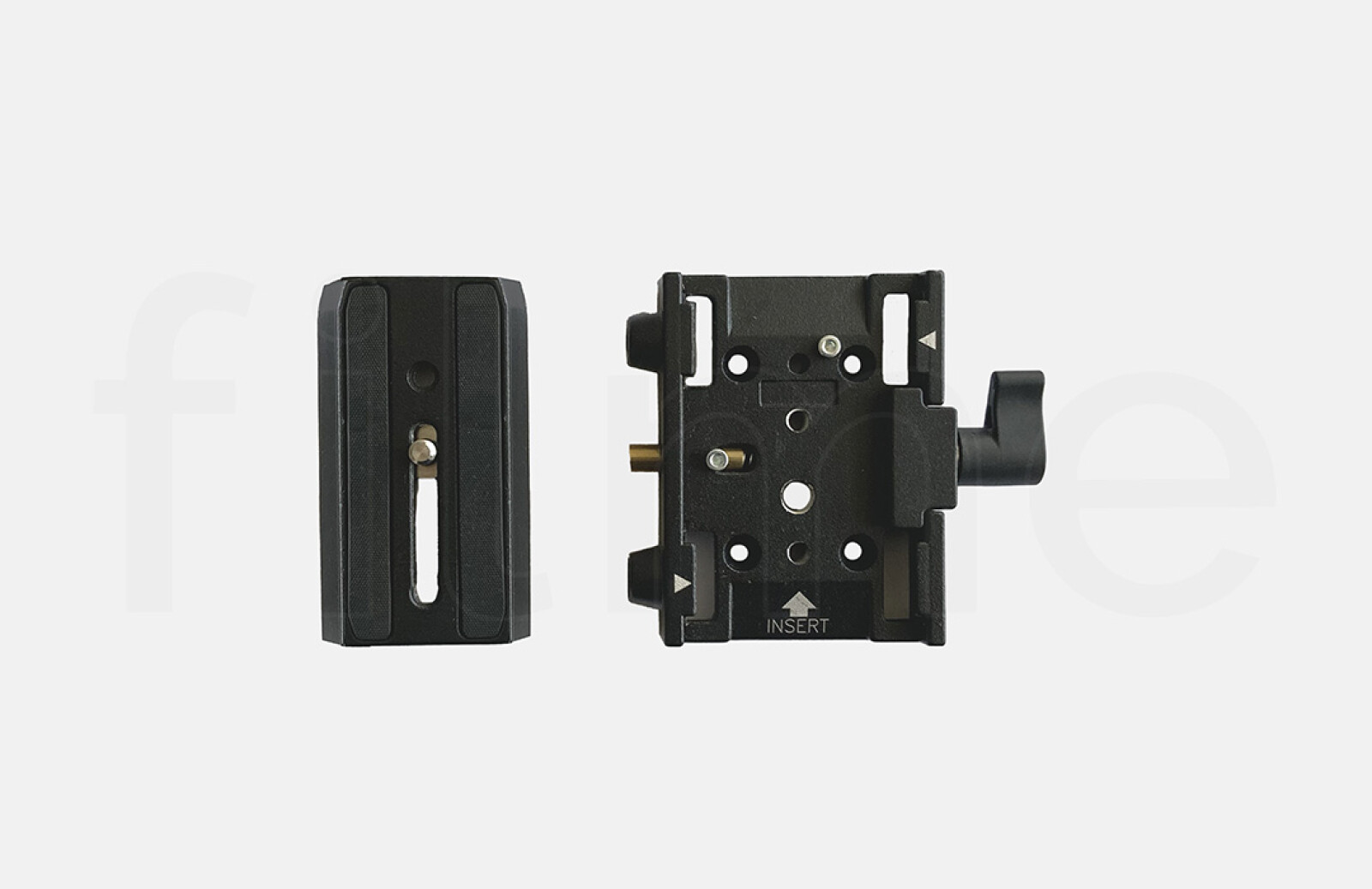 Manfrotto Adaptateur plateau rapide 577 avec plate 501P (compatible Sachtler) - Photo 1 sur 2