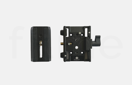 Location Manfrotto Adaptateur plateau rapide 577 avec plate 501P (compatible Sachtler)