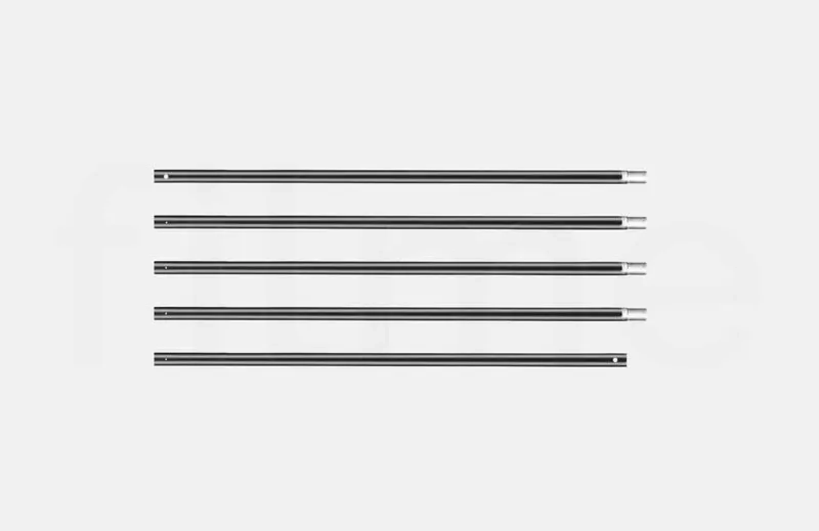 Walimex Barres aluminium enfichables de 190 à 465 cm diamètre 30mm - Photo 2 sur 2