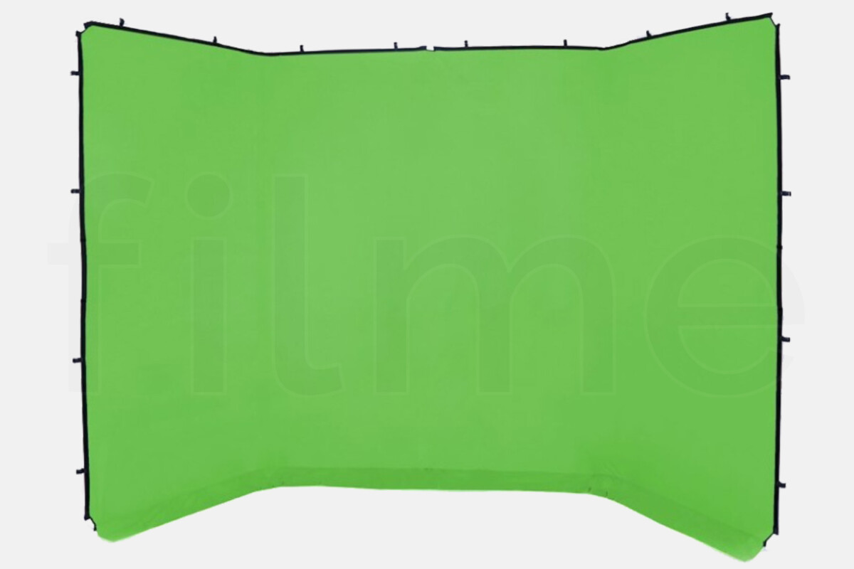 Location Manfrotto Tissu vert panoramique 4 x 2,9 m - Lightyshare