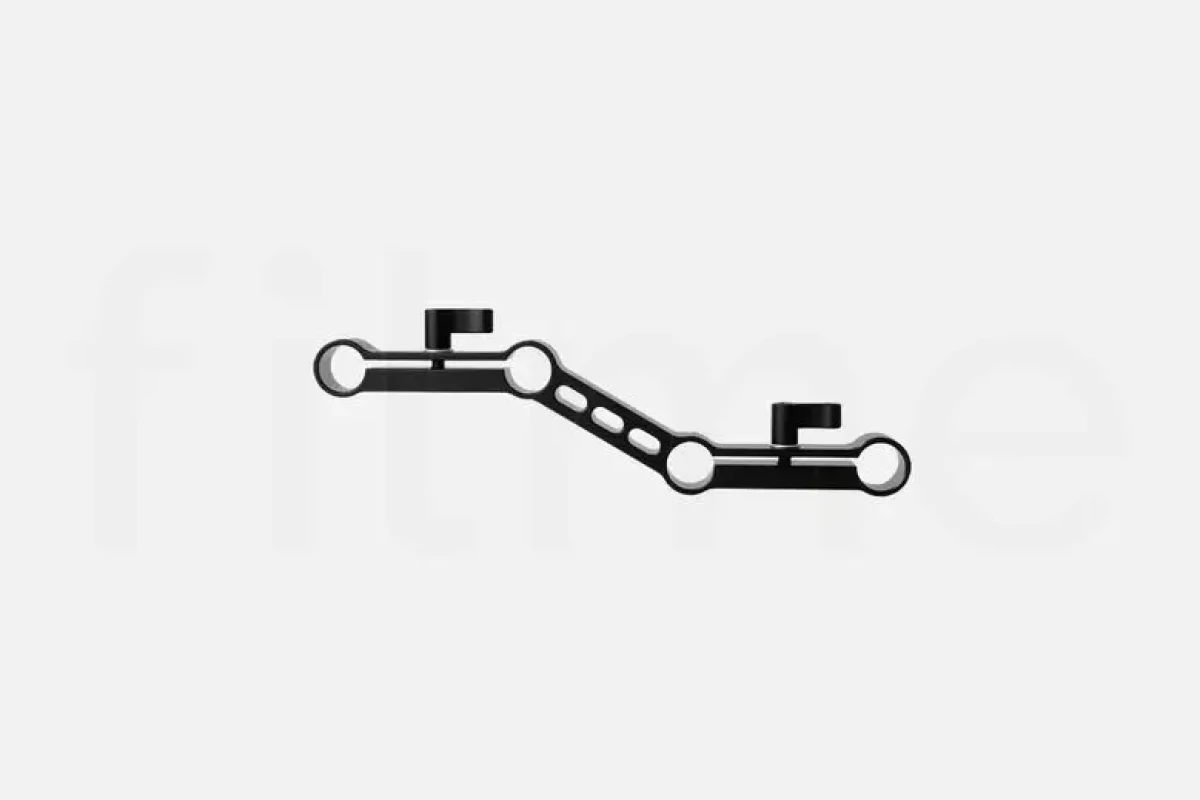 Location Adaptateur offset Z-shape pour tiges 15mm - Lightyshare