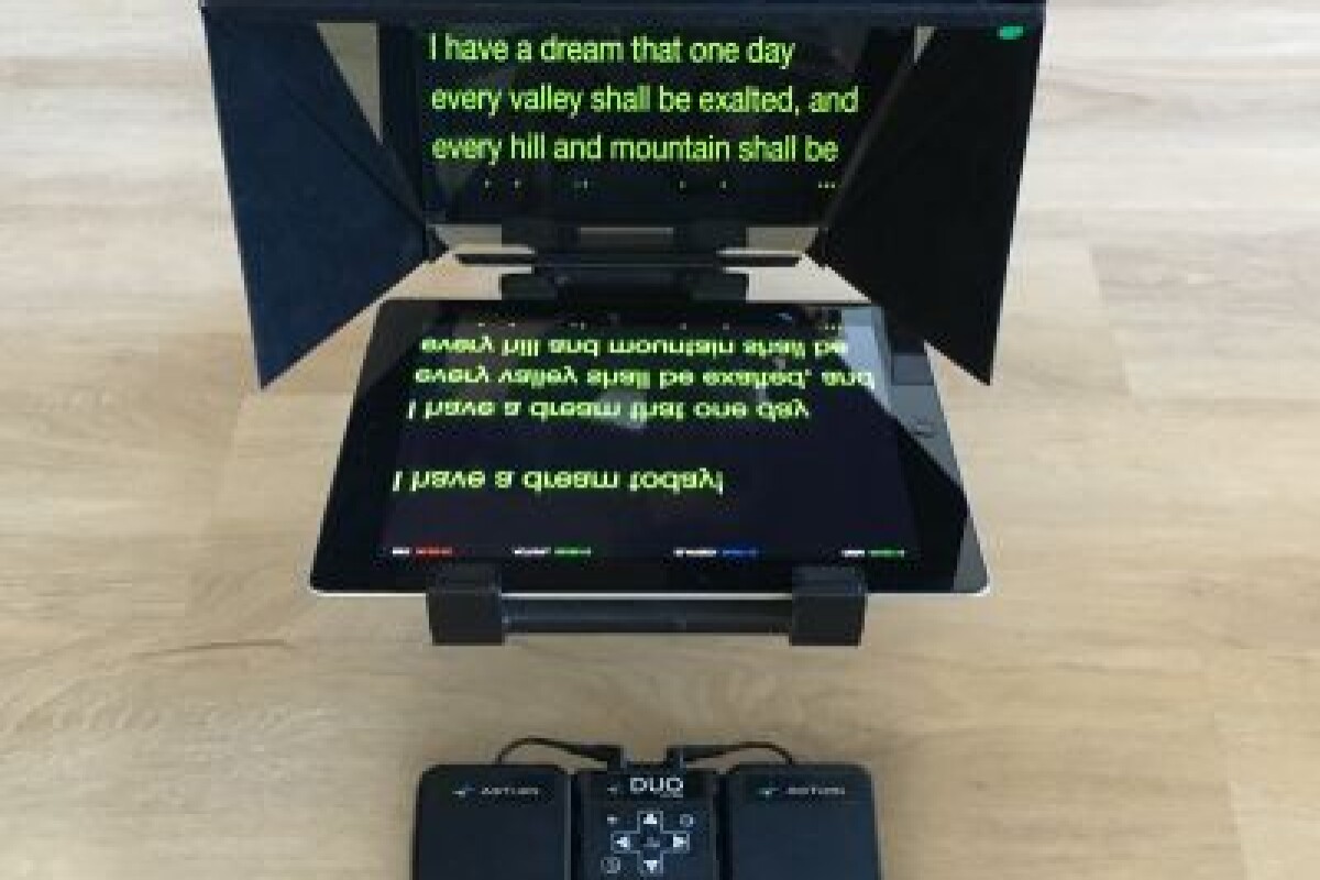 Location Prompteur Datavideo TP-500 + iPad - Lightyshare