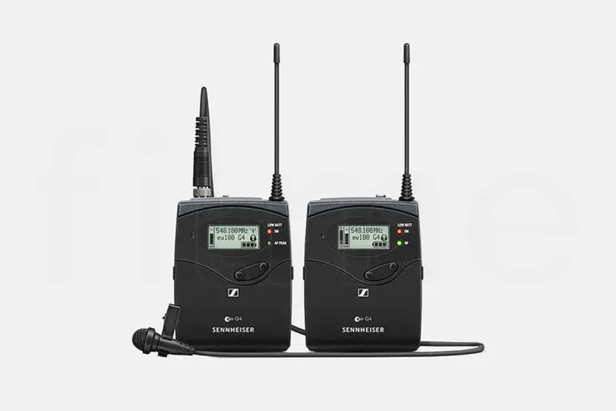 Location Kit HF Sennheiser EW 100 G4 #solo (micros cravate ME 2 et ME 4, ref 112P et 122P, compatible G3) - Lightyshare