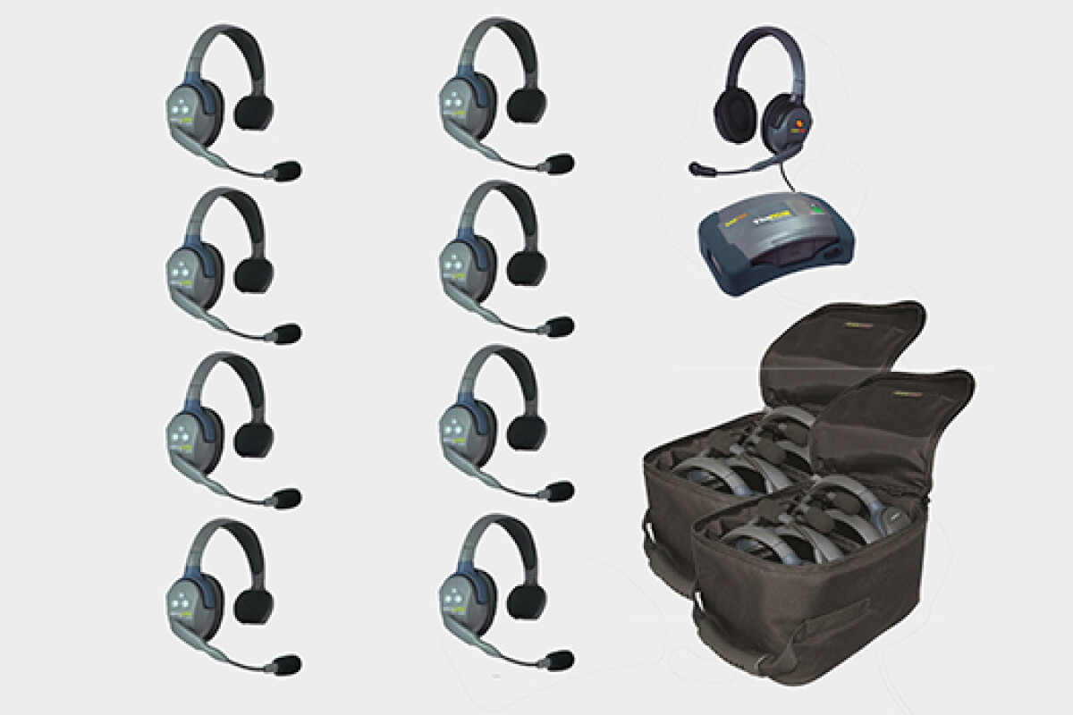Location Intercom Eartec 9 casques (système d'intercom, réseau d'ordre HF) - Lightyshare