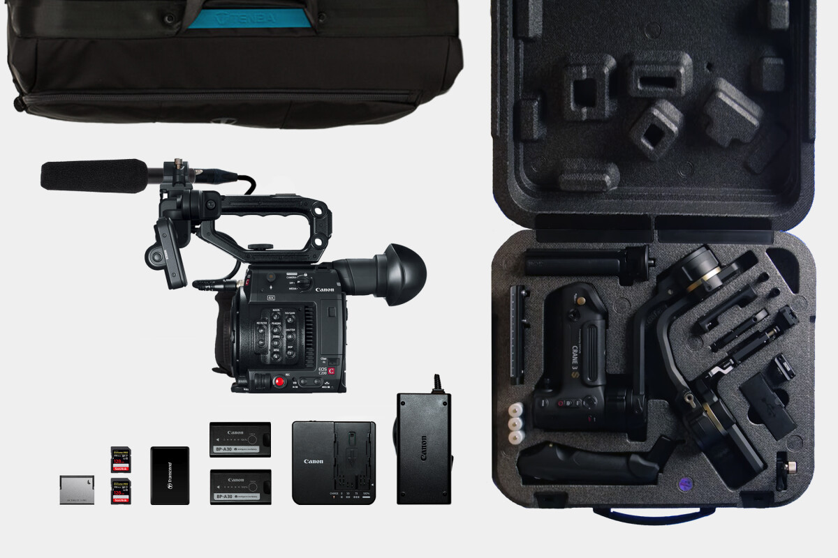 Location Canon C200 #stabilisateur #pack (Zhiyun Crane 3S) - Lightyshare