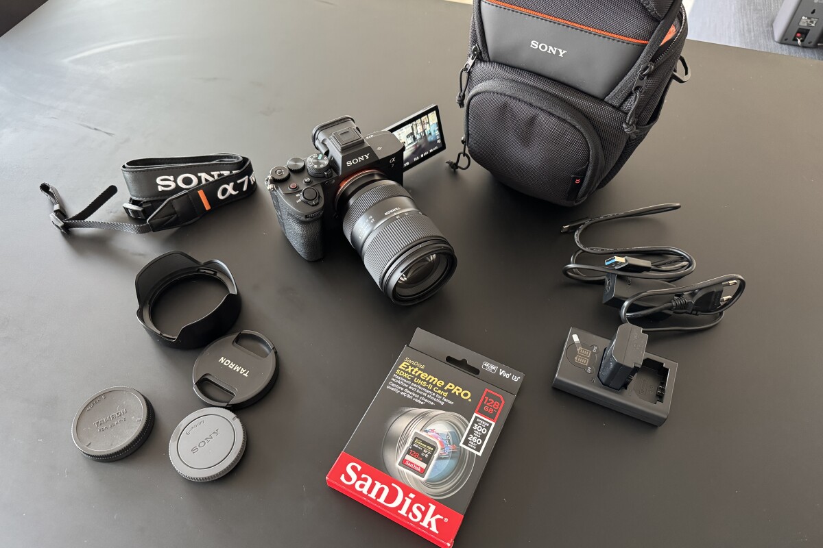 Location Pack Sony A7IV + Tamron 28-75mm F2.8 G2 + Accessoires - Lightyshare