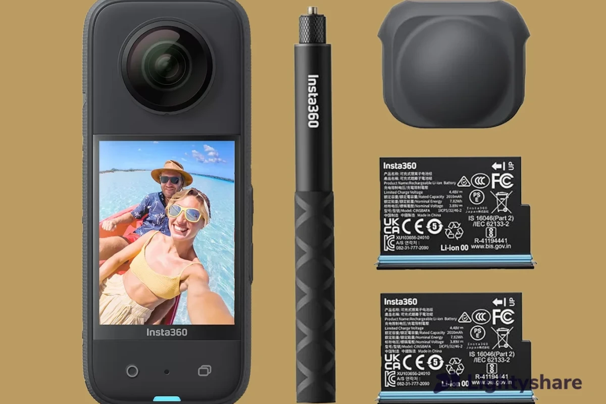 Location Insta360 X4 Air Starter Bundle, Graphite Black - Lightyshare