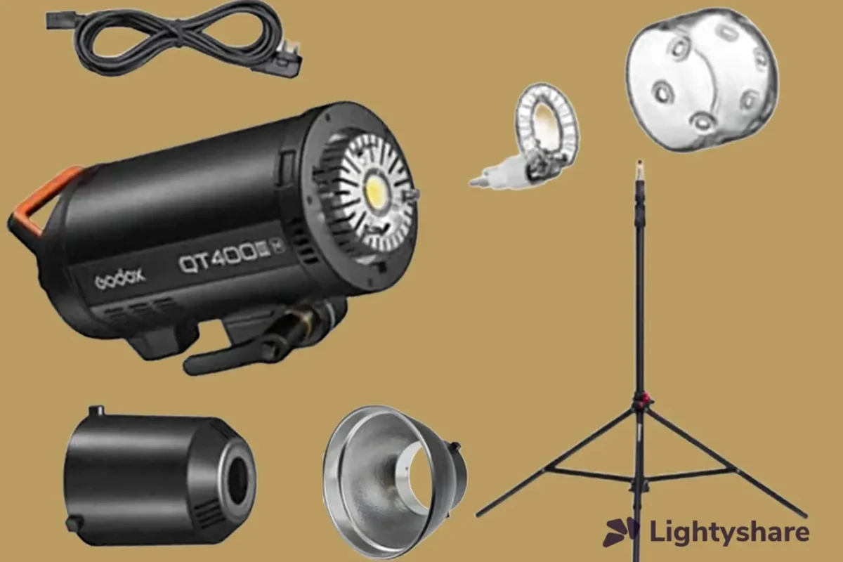 Location Flash GODOX QT400III + TREPIED - Lightyshare