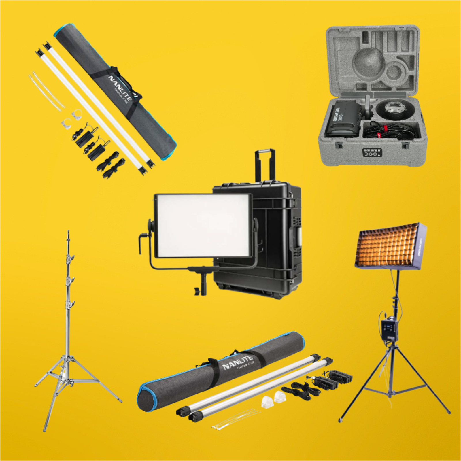 Projecteurs Tournage LED PREMIUM - Photo 1 sur 1
