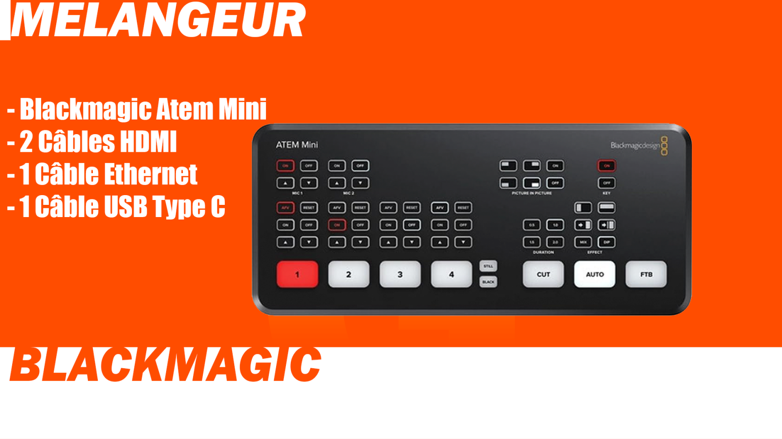 Blackmagic Design Mini - Photo 1 sur 1