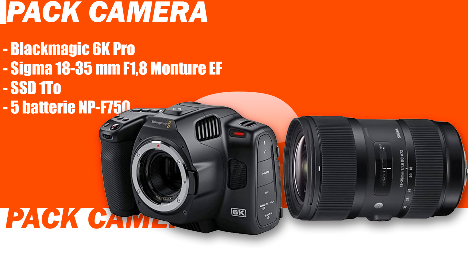 Blackmagic Design Pocket Cinema Camera 6K Pro - Photo 1 sur 1