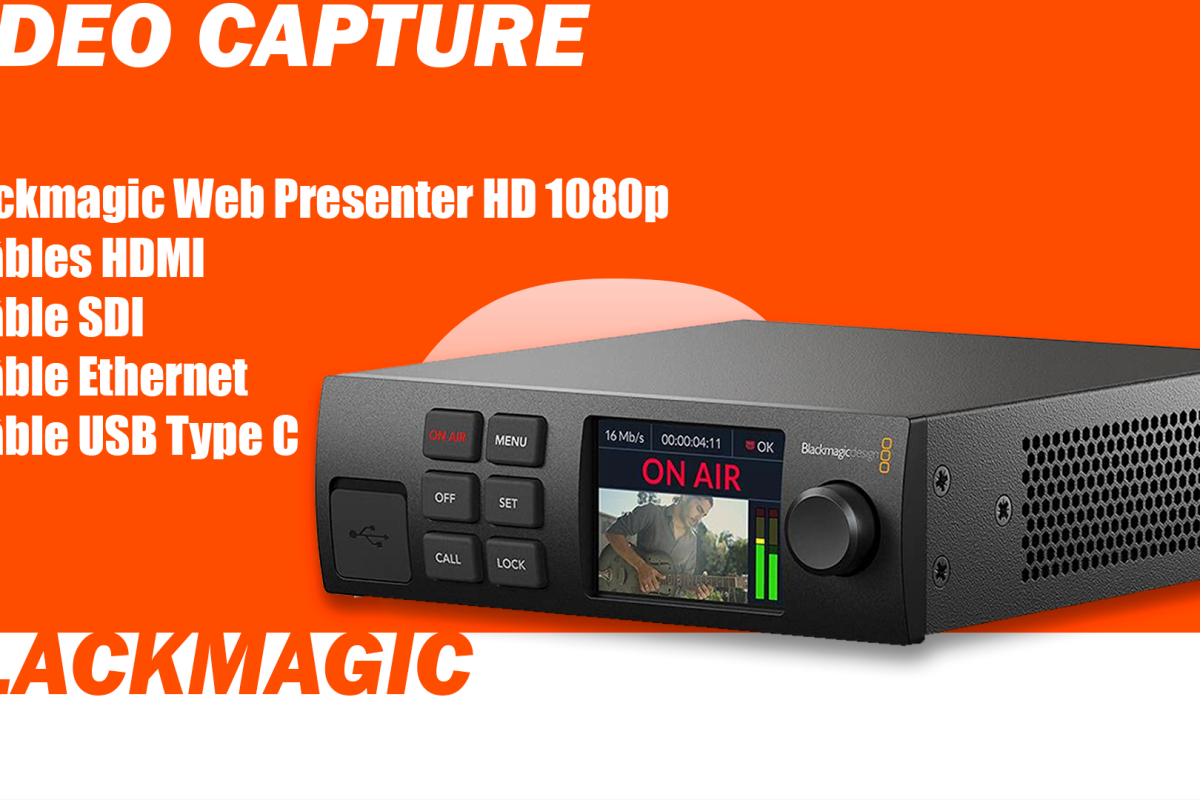 Location Blackmagic Design Web Presenter - Lightyshare