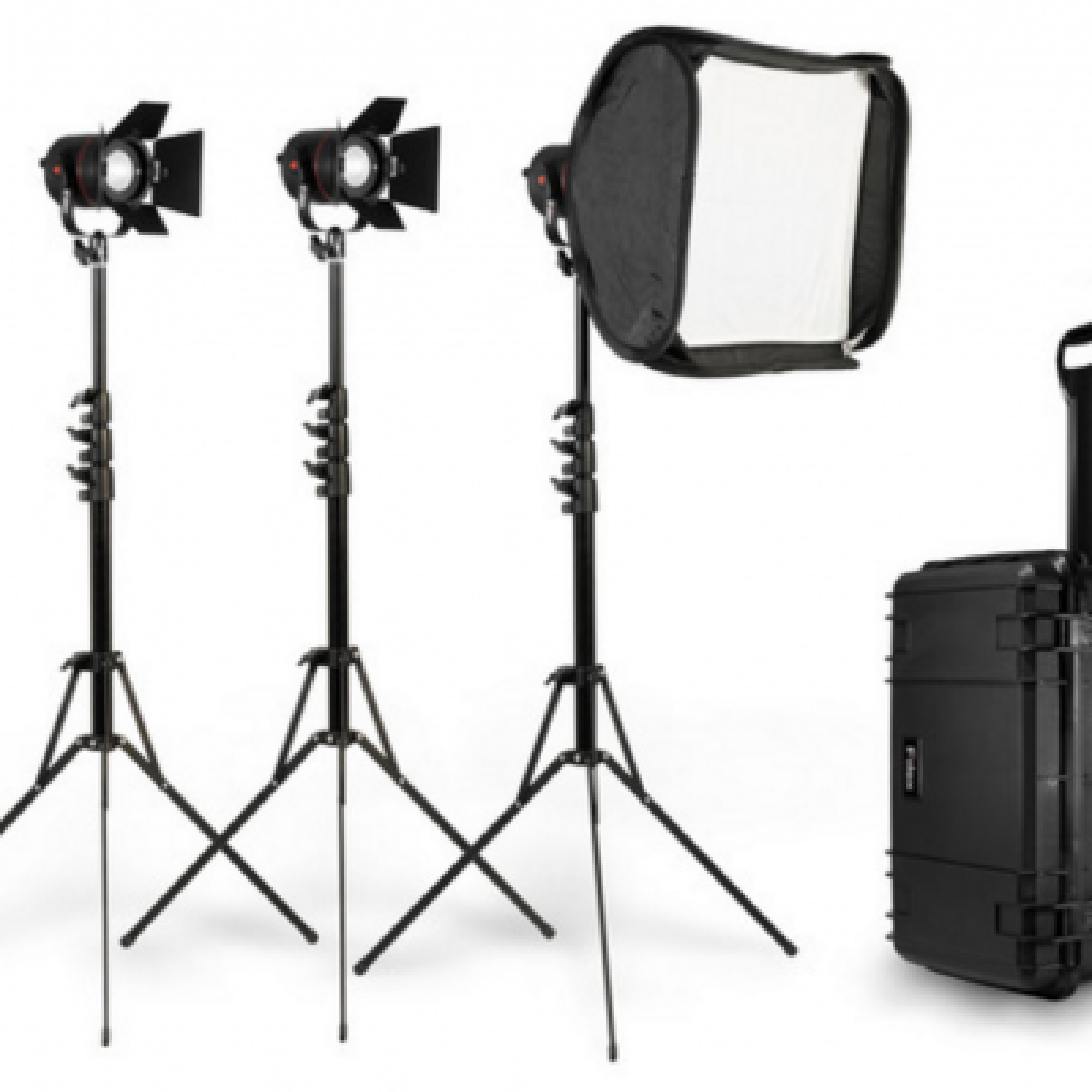Kit Fiilex K302 - 3 LED - 3 softbox - Photo 4 sur 4