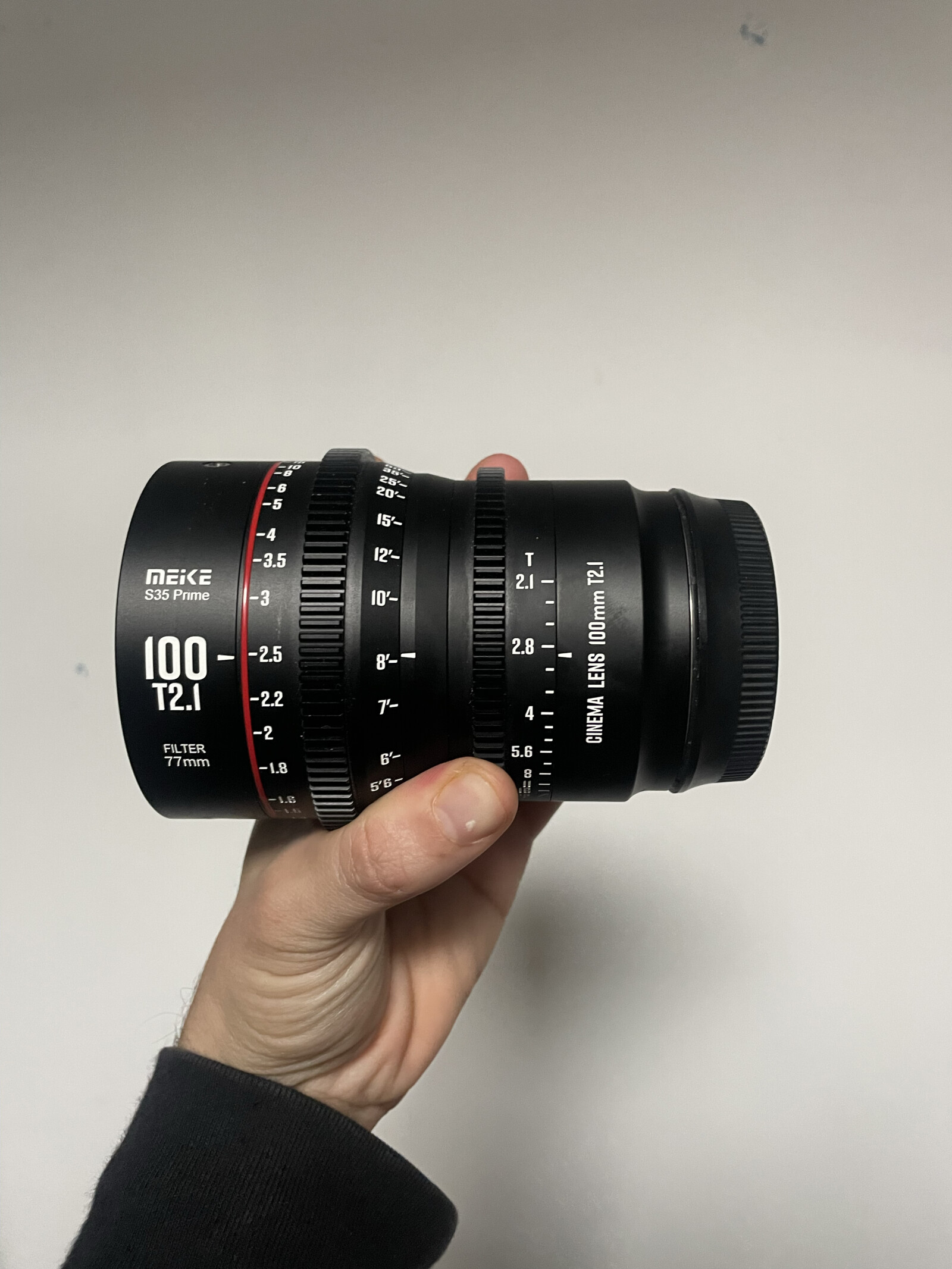 Meike MK-S35 100mm T2.1 (EF mount) / MK-100T21S35-EF - Photo 1 sur 1