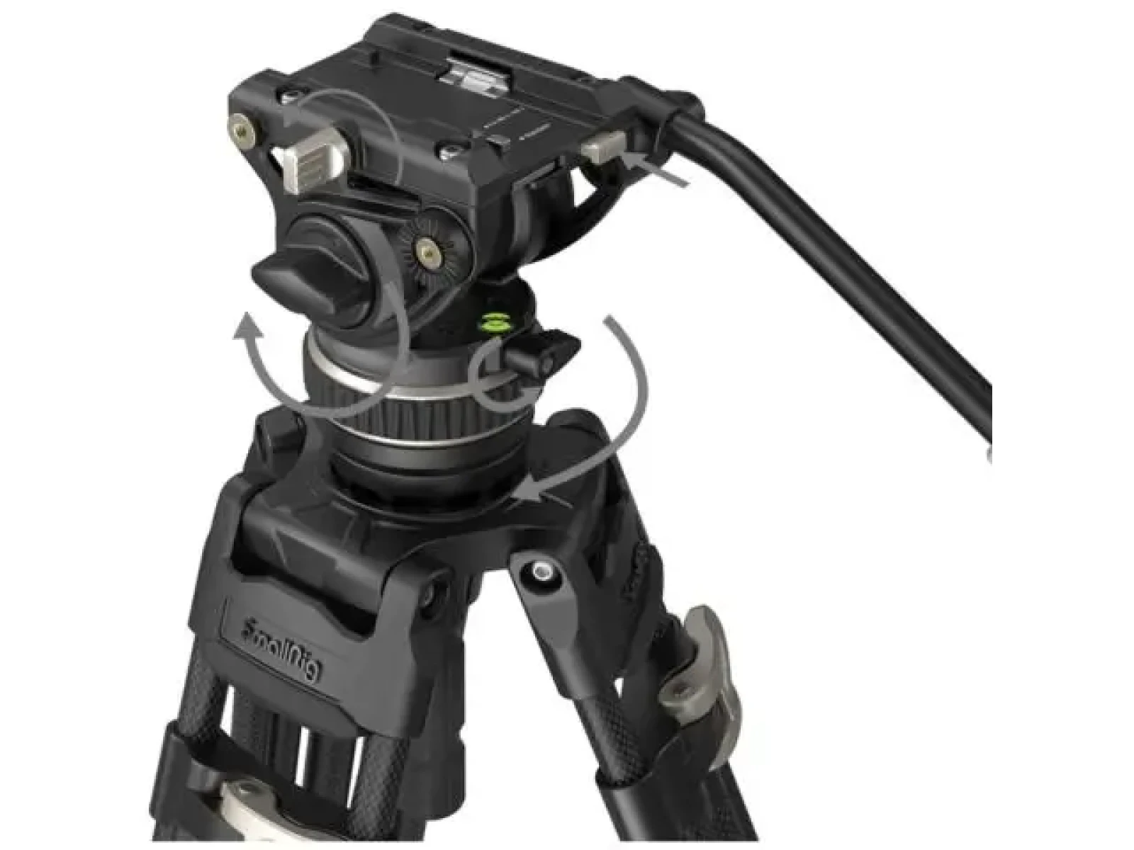Smallrig FreeBlazer Heavy-Duty Carbon Fiber Tripod Kit (3989) - Photo 4 sur 5