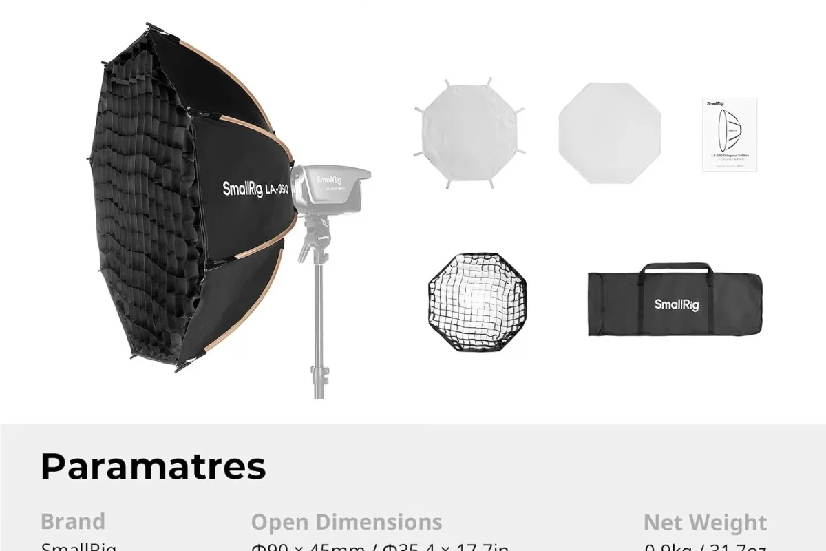 Rent SmallRig LA-O90 Octagonal Softbox 4633 - Lightyshare