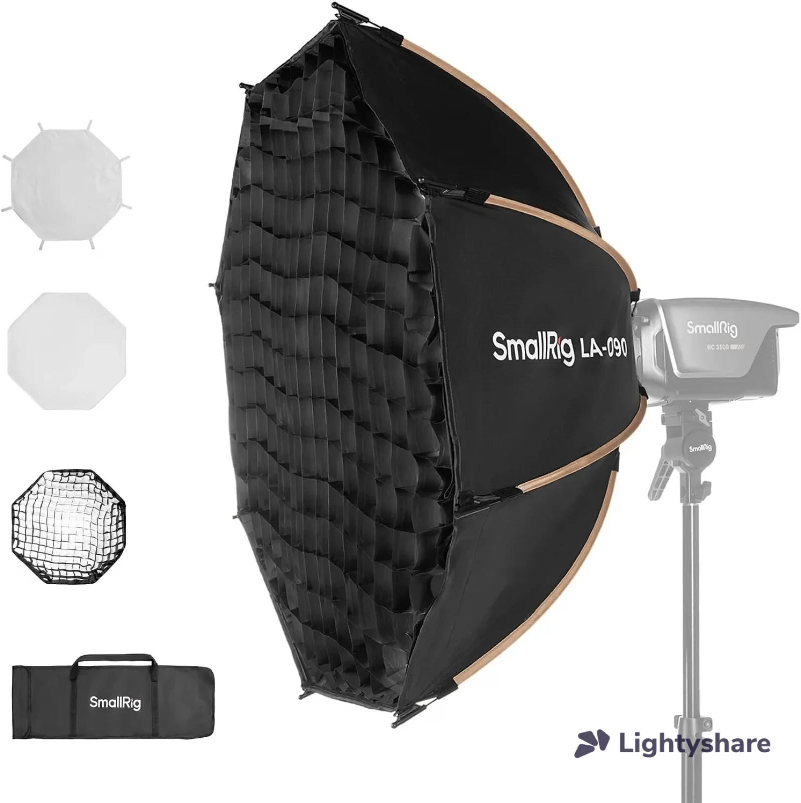 SmallRig LA-O90 Octagonal Softbox 4633 - Photo 2 sur 4