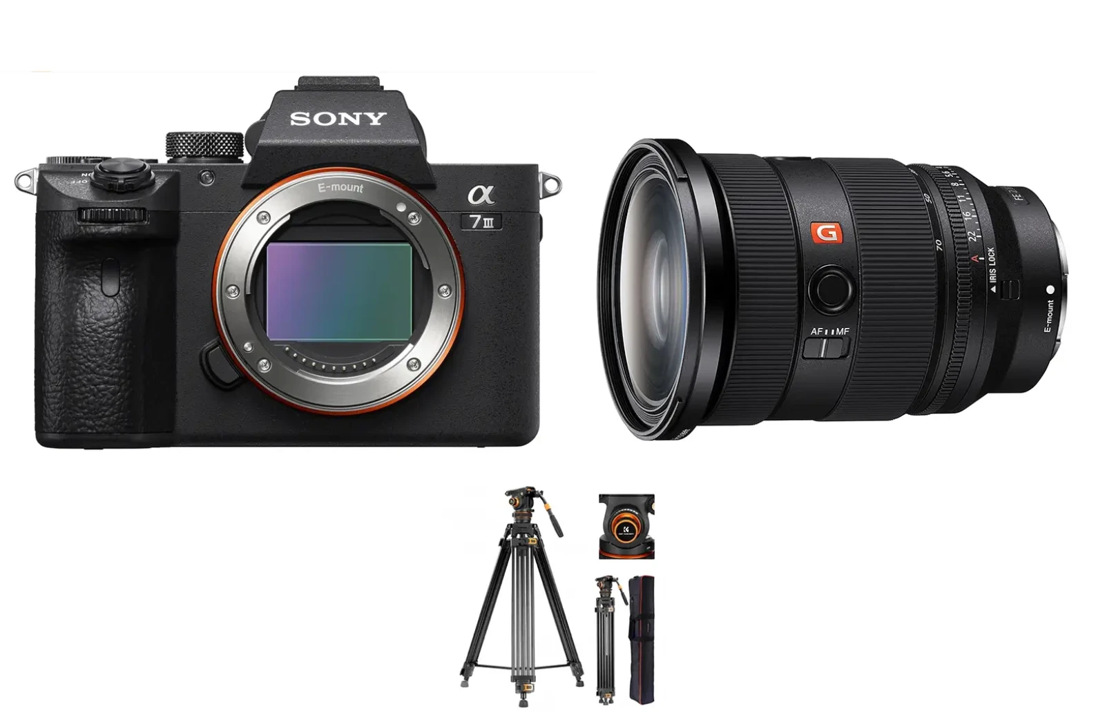 Pack Sony A7III / 24-70mm F/2.8 + trépied - Photo 1 sur 1
