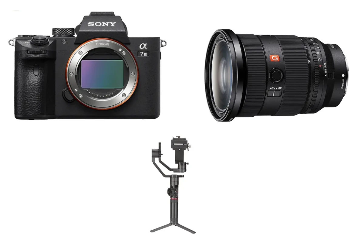 Location Pack Sony A7 III + Objectif 24-70mm + Stabilisateur - Lightyshare
