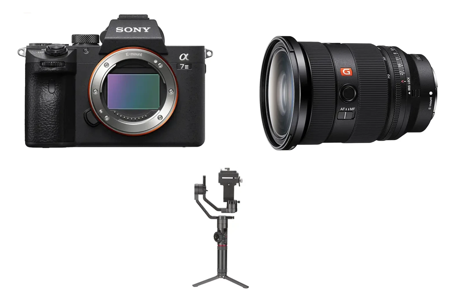 Pack Sony A7 III + Objectif 24-70mm + Stabilisateur - Photo 1 sur 1