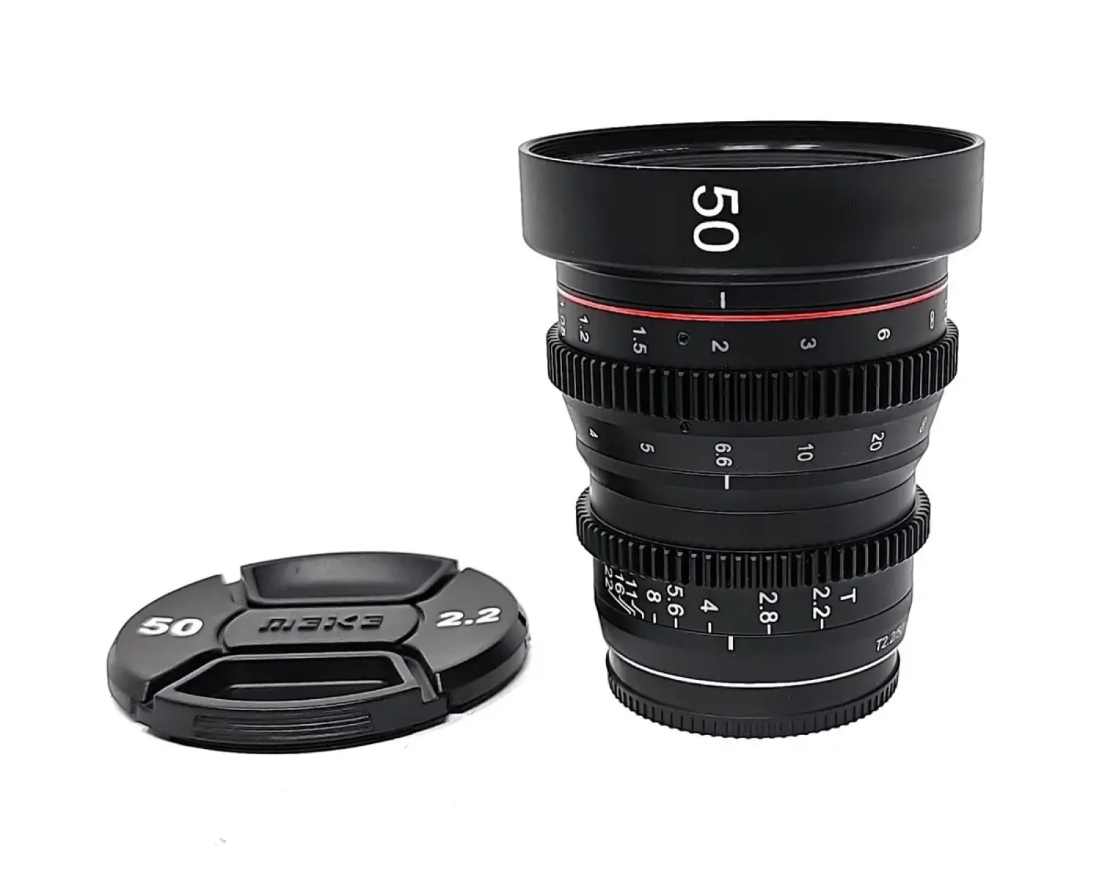SET 3 OBJECTIFS M4/3 CINÉ MEIKE 25-50-85mm T2.2 + FILTRES - Photo 4 sur 5