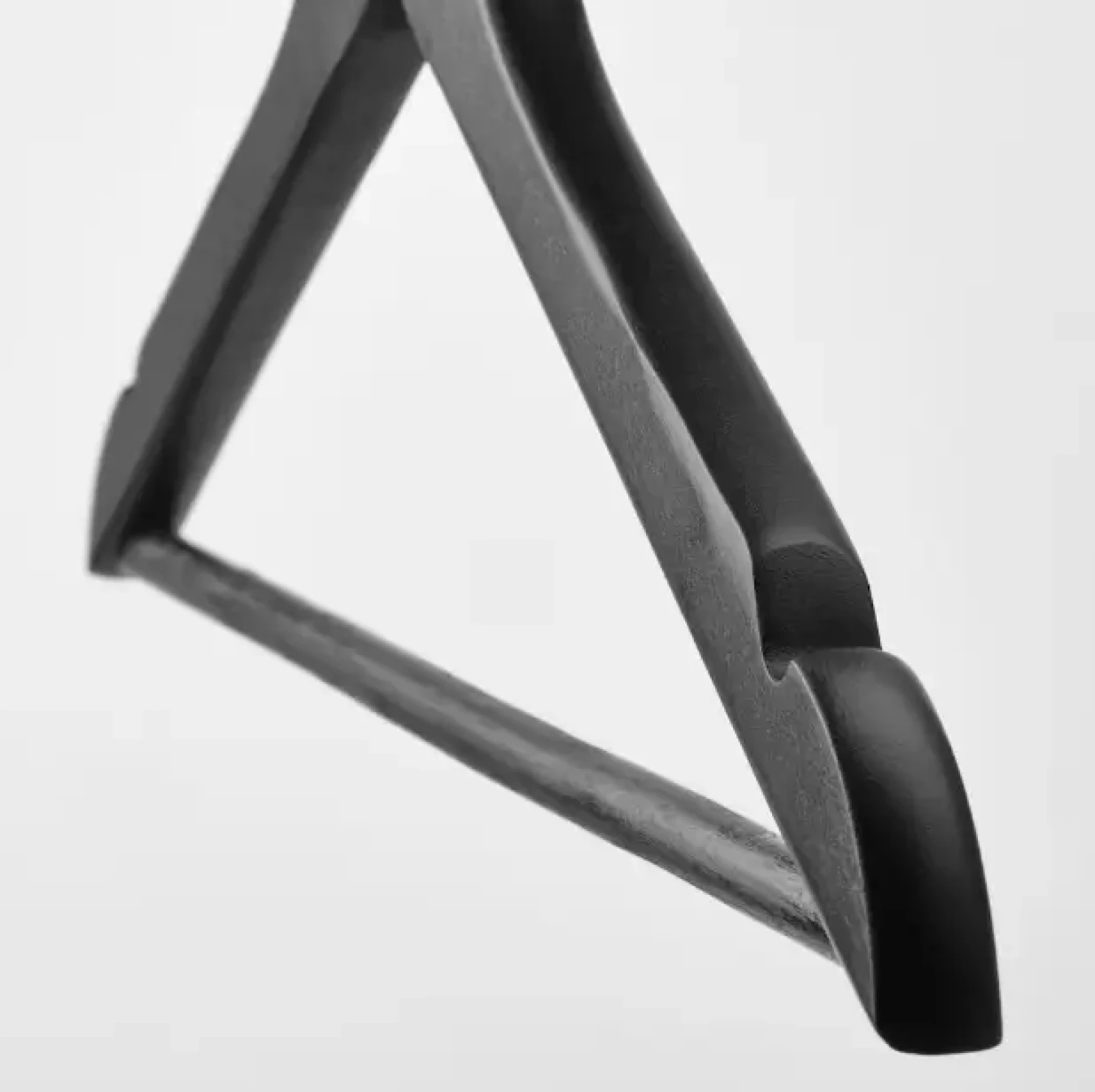 Ikea BUMERANG Cintres noirs (x50) - Photo 2 sur 2