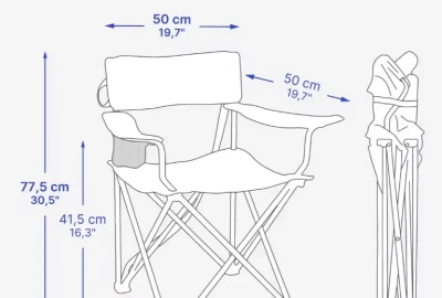 Location Siège camping pliant