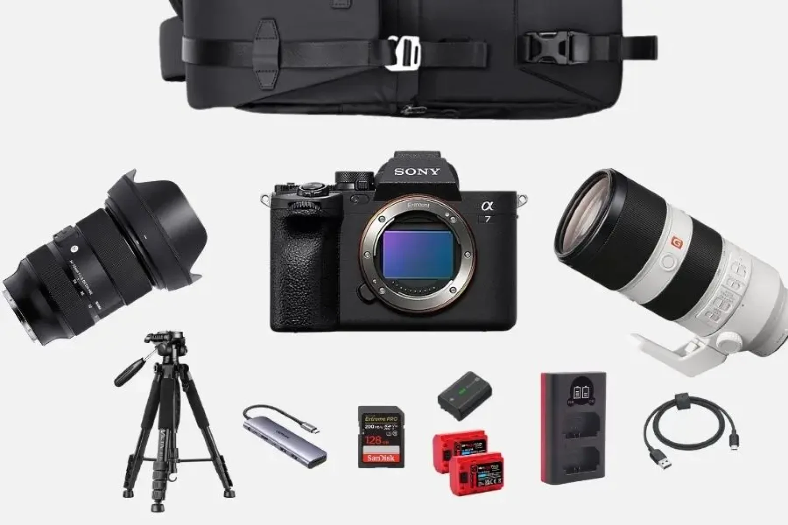 Pack Sony A7IV #photographie #kit2 - Photo 1 sur 1