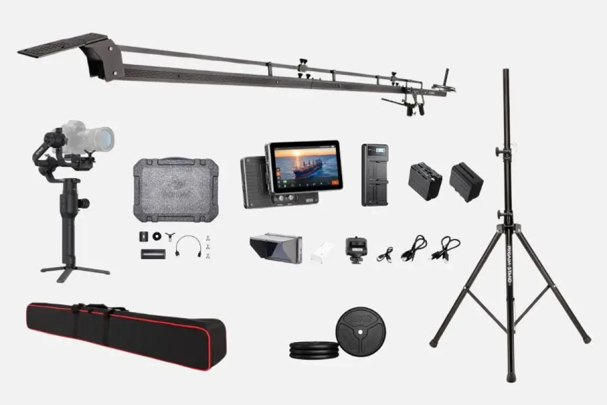 Location Pack PROAIM Grue vidéo de 3m de long #evenementiel - Lightyshare