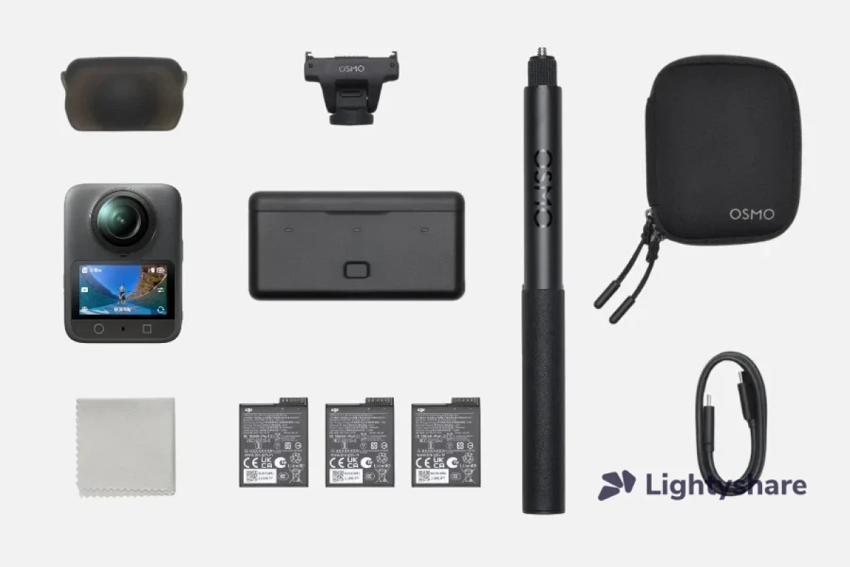Rent Bundle Aventure DJI Osmo 360 DJI Osmo 360 - Lightyshare