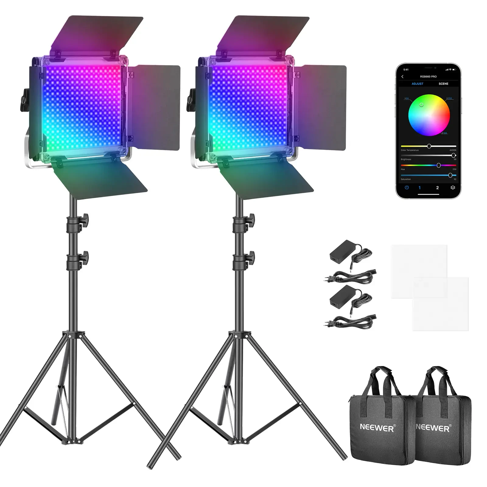 Neewer Kit d'éclairage studio - Photo 4 sur 5