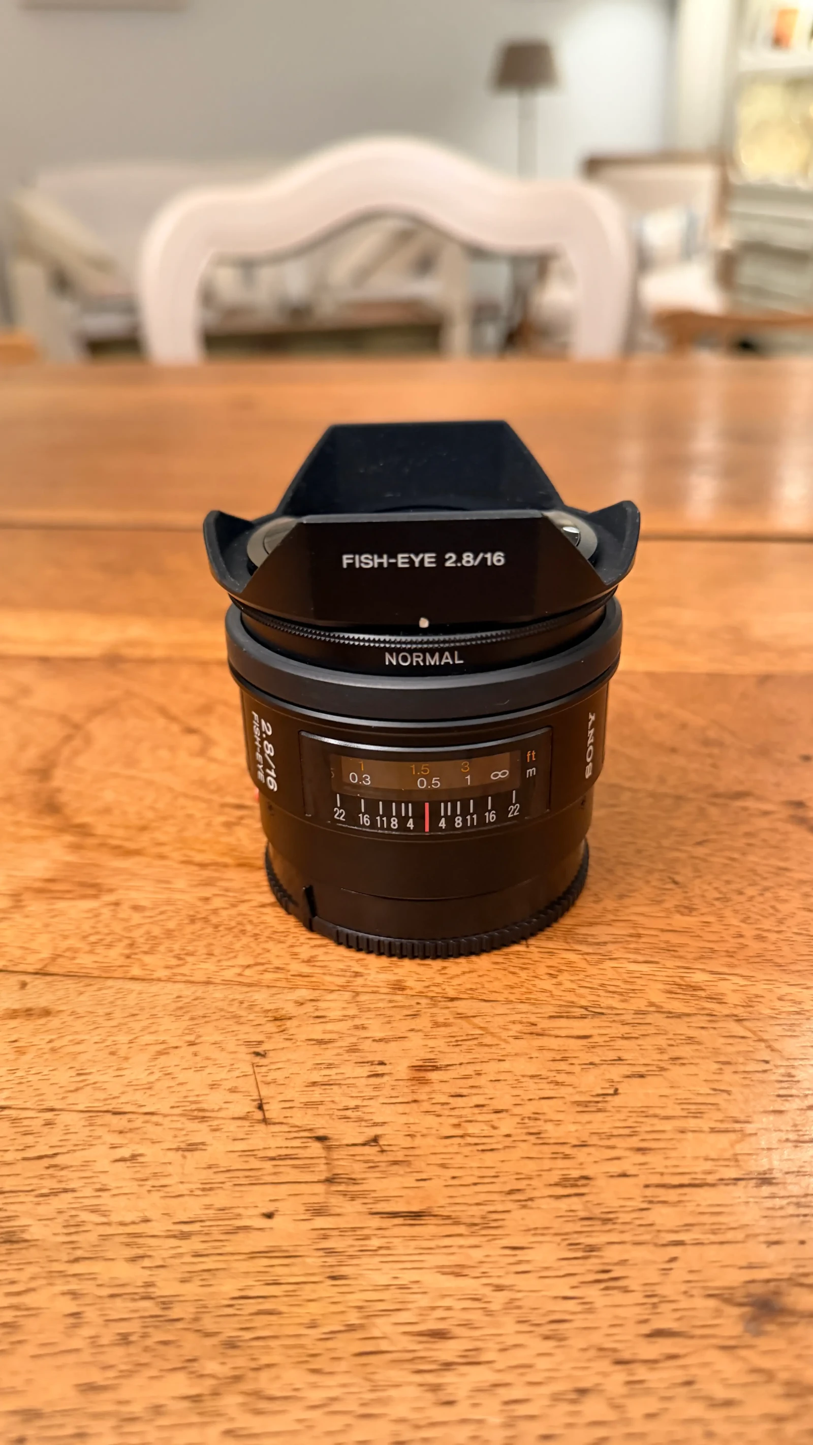 Sony SAL16F28 Fisheye 16mm f/2.8 - Photo 1 sur 3