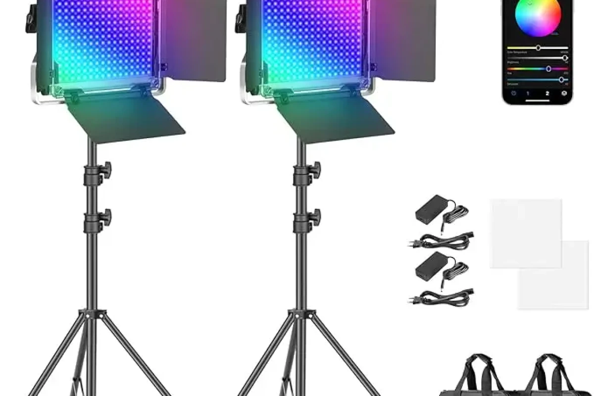 Location NEEWER Panneau LED 660, Pack de 2 Lampes réglables - Lightyshare