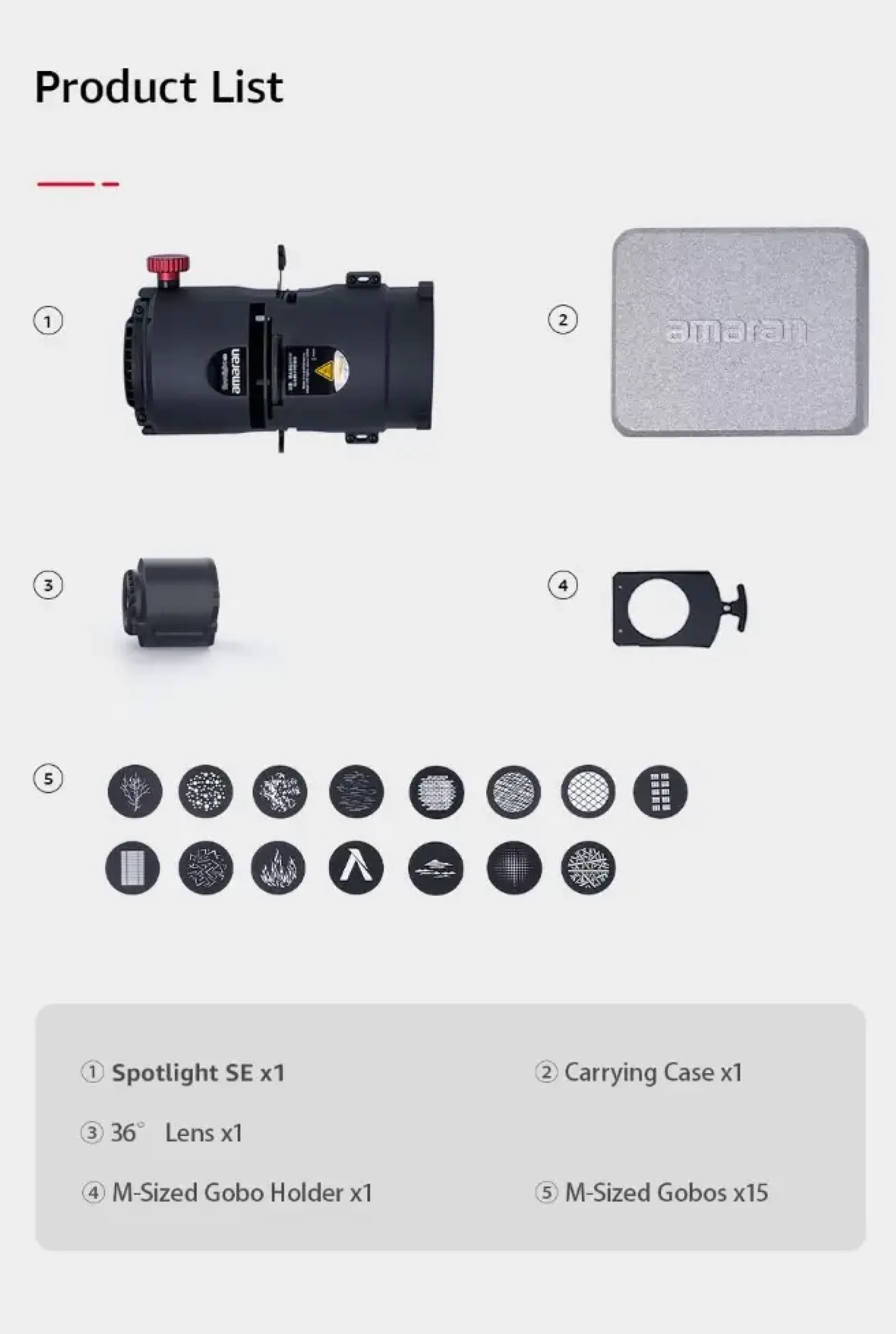 Aputure Spotlight 19° - Photo 2 sur 4