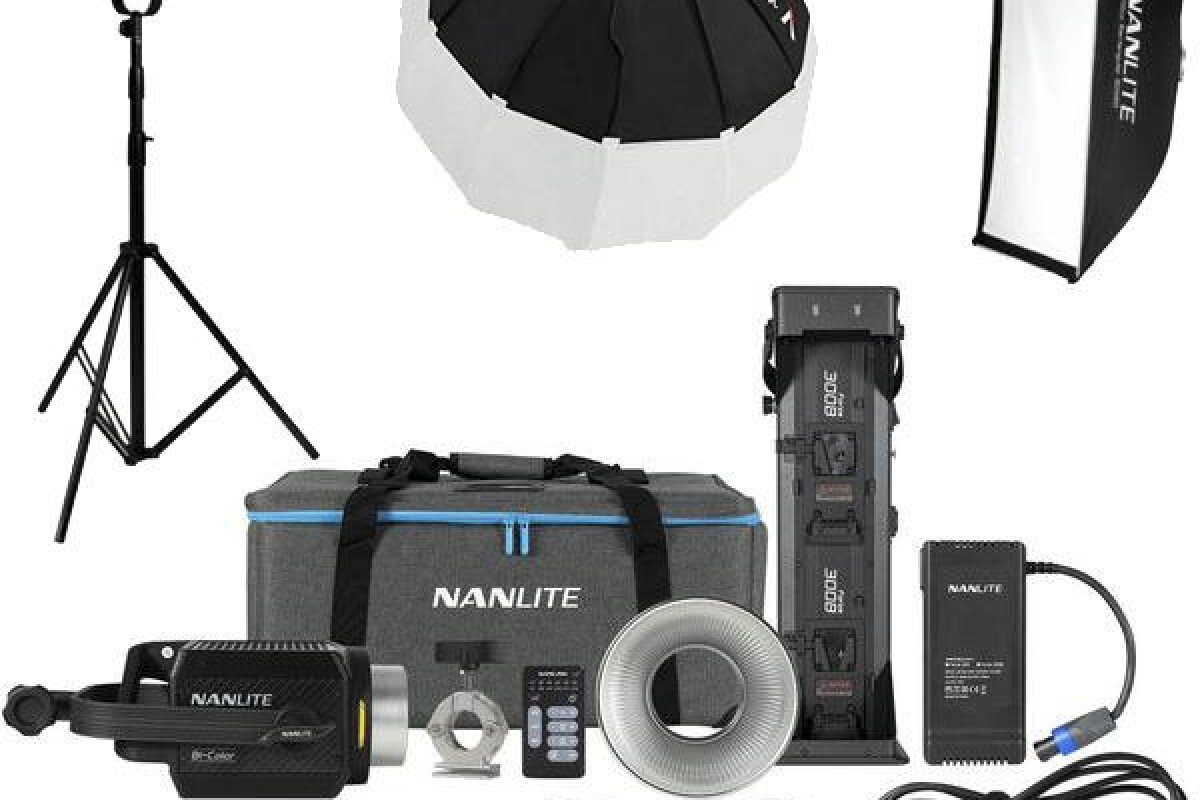 Location Nanlite Forza 300 B + diffuseur (lumière continue studio) - Lightyshare