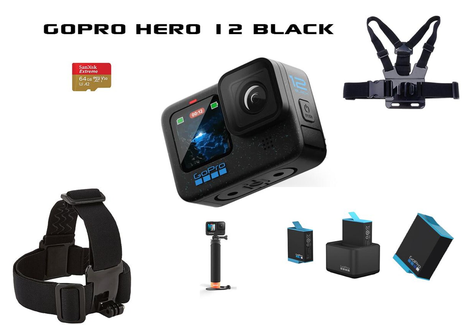 GoPro Hero 12 Black - Photo 1 sur 1