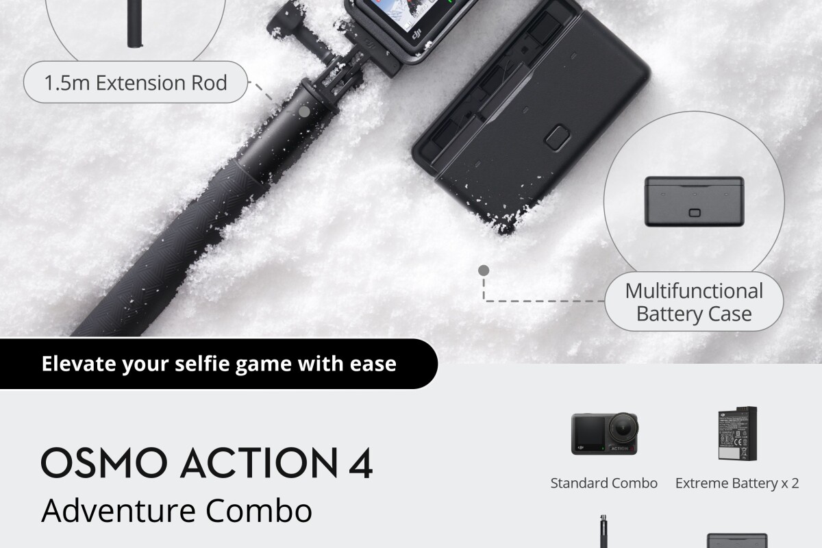 Location DJI Osmo action 4 - Lightyshare